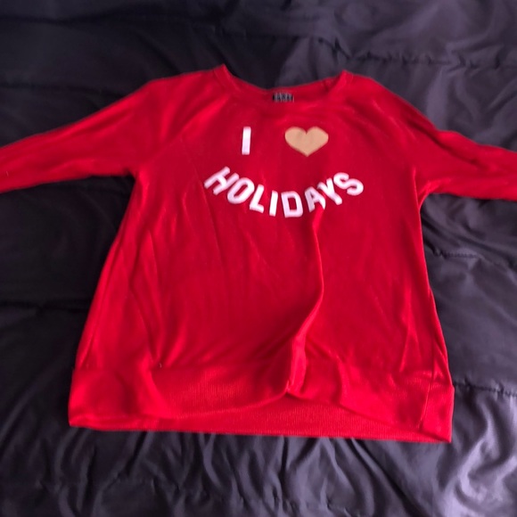 I heart holidays sweater - Picture 1 of 3